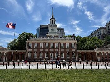 Independence Hall in Philadelphia