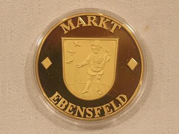 Die Ehrenmedaille des Marktes EbensfeldMatthias Einwag