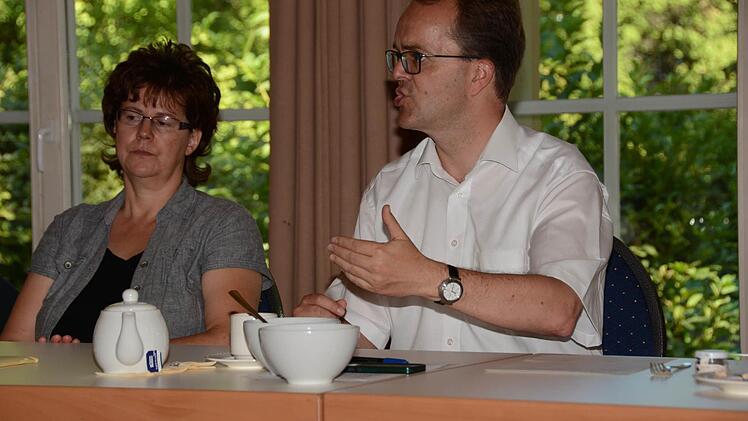Frauenpolitisches Frühstück der SPD-Landtagsfraktion im Hotel Achat in Kulmbach. Foto: Dagmar Besand