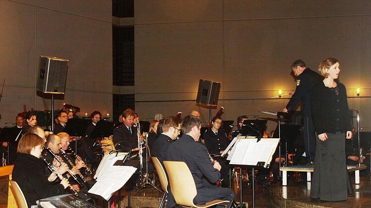 Das Konzert des Bundespolizeiorchesters in Oerlenbach war ein großer Erfolg. Foto: Geiger
