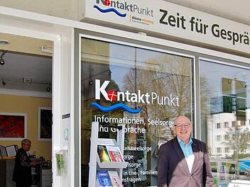 "Unsere Tür steht jedem offen", verspricht Rainer Ziegler, Leiter des Kontaktpunktes. Foto: Sigismund von Dobschütz