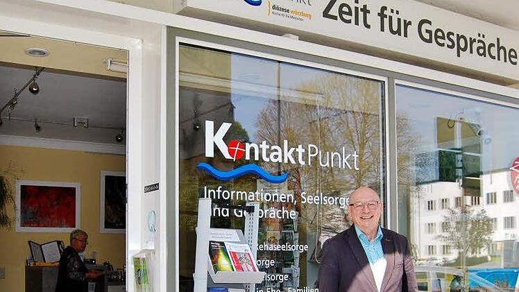 "Unsere Tür steht jedem offen", verspricht Rainer Ziegler, Leiter des Kontaktpunktes. Foto: Sigismund von Dobschütz