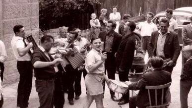 Kerwamontag 1963. Foto: privat