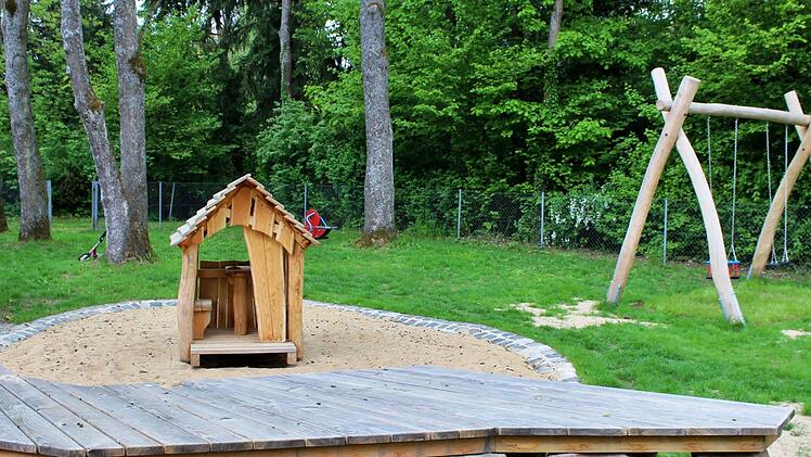 Der neue Wasserspielplatz in der Schützenstraße. Werner Vogel