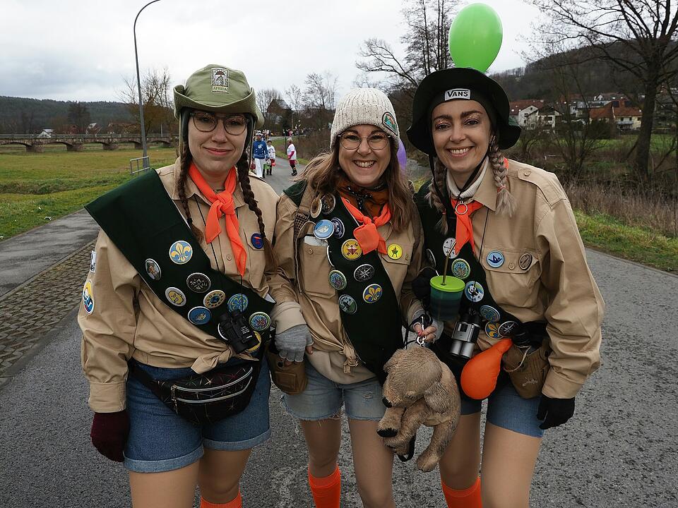 Impressionen vom stimmungsvollen Umzug