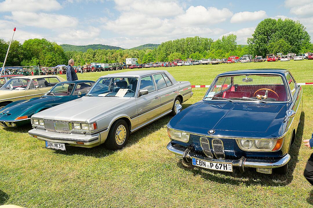 Es kamen viele Oldtimerfreunde.