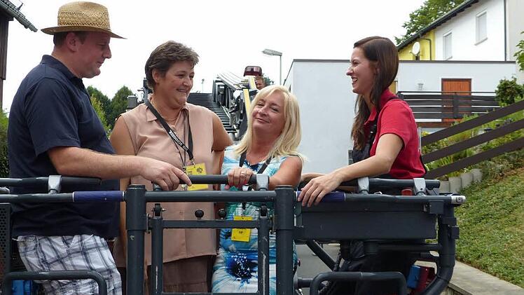 Beim Marktleugaster Straßenfest war viel geboten. Foto: Klaus-Peter Wulf