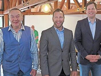 Das Bad Staffelsteiner Bürgermeisterteam (von links) Dieter Leicht, Mario Schönwald und Holger Then bleibt planmäßig bis zur nächsten Kommunalwahl 2026 im Amt.