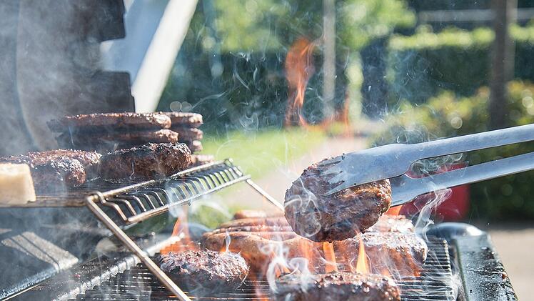 Garten, Grillen, Nachbarschaft
