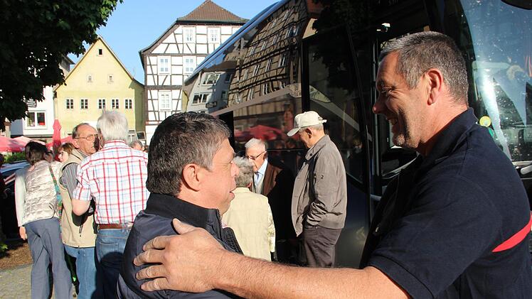 Besuch aus der Partnerstadt Stenay.Heike Beudert