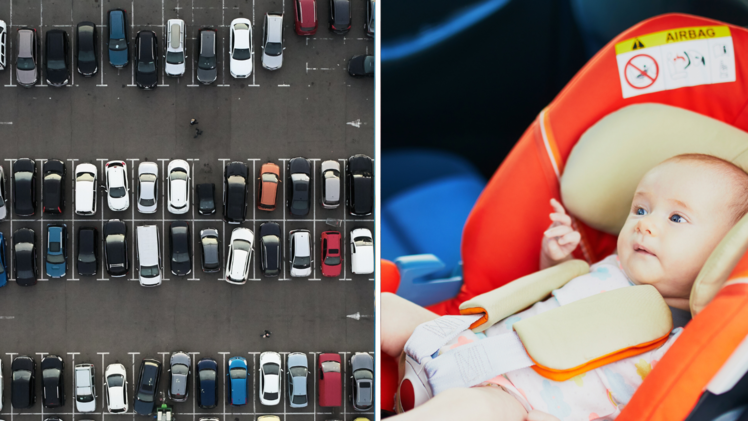 Vater lässt sechs Wochen altes Baby im Auto allein