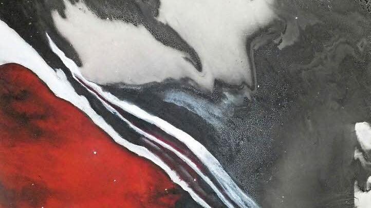 "Rosso Grigio" nennt Marion Kotyba dieses Werk.  Foto: privat