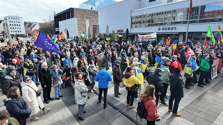 Zwei Jahre Krieg in der Ukraine: Mehrere Demonstrationen in Nürnberg