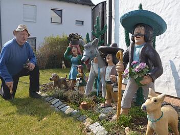 Die mexikanische Familie hat erst einmal einen neuen Anstrich gebraucht.  Foto: Bernhard Panzer