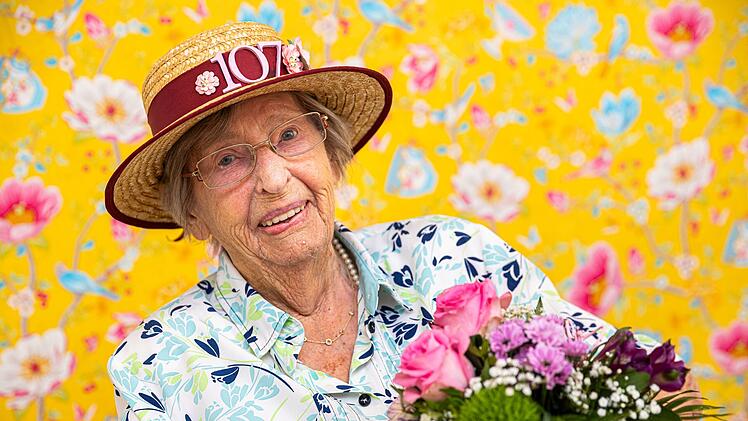 &Auml;lteste Bamberger B&uuml;rgerin Mathilde Pfau ist 107 Jahre alt