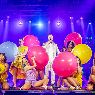 Florian Silbereisen feierte eine Riesenparty