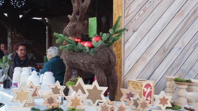 Großwenkheimer Weihnachtsmarkt. Foto: Anton Then