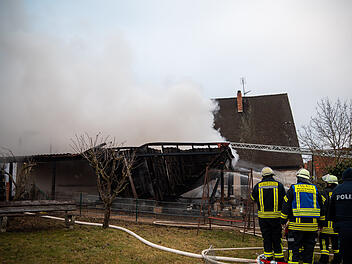 Hoher Schaden bei Scheunenbrand im Kreis N&uuml;rnberger Land