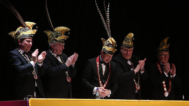 Der (halbe) Elferrat. Foto: Barbara Herbst