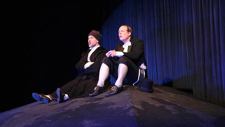 Humboldt und Gauß treffen schließlich 1828 aufeinander. Der erfahrene Weltenbummler trifft auf einen unflexiblen Mathematiker und Astronom.Foto: Mariell Dörrschmidt