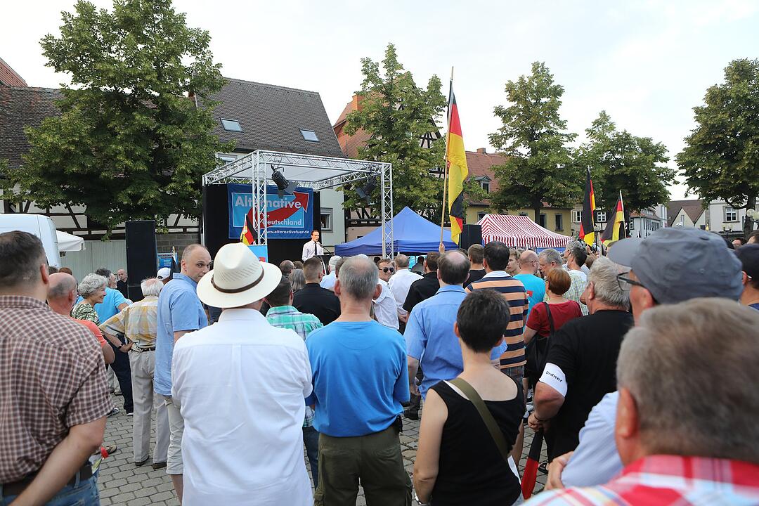 Björn Höcke in Forchheim: Demonstrationen gegen AfD-Politiker