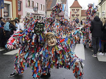 Allersberger Faschingsumzug 2023 mit 20.000 Besuchern