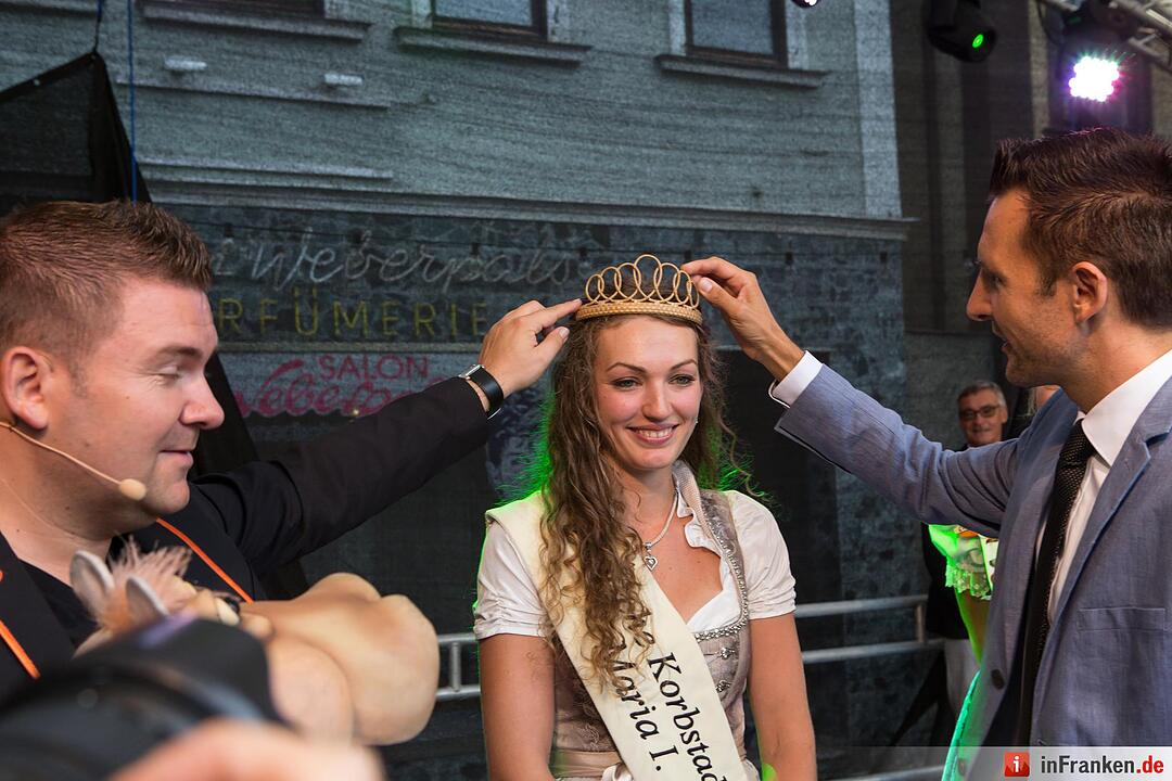 Korbmarkt Lichtenfels 2016 am Samstag