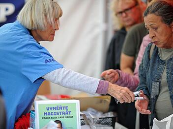 Wahlkampf in Tschechien