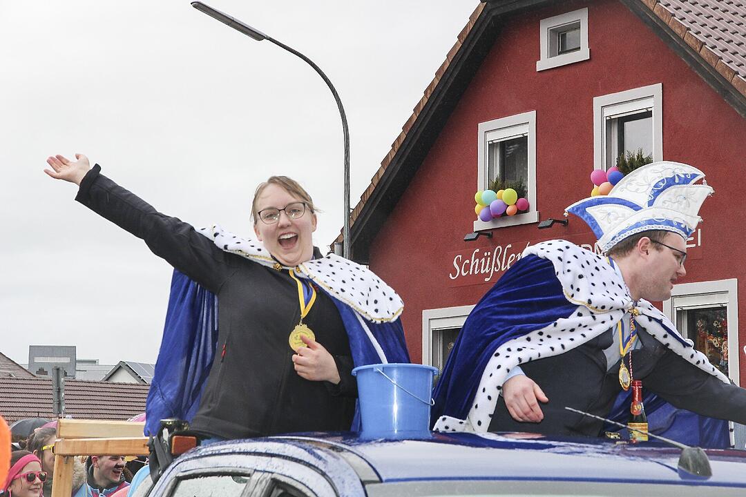 Großer Faschingsumzug  zum Stadtsteinacher Marktplatz