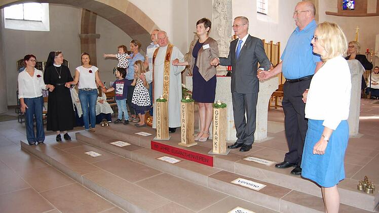 Bei der 100-Jahr-Feier des Thulbaer Kindergartens. Foto: Günther Straub