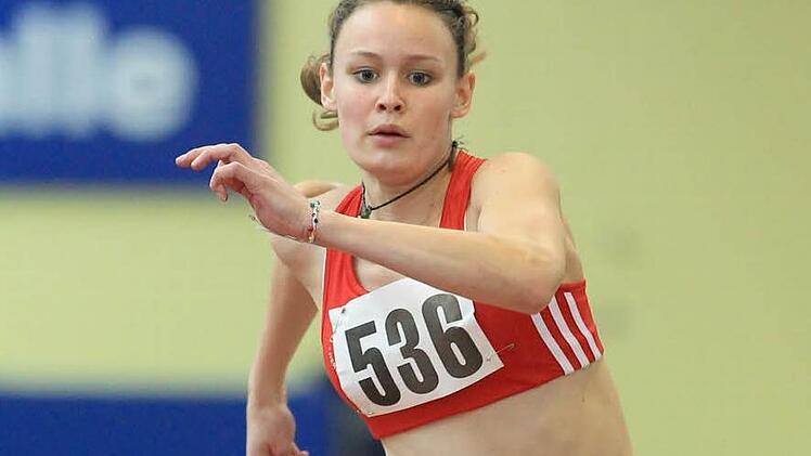 Erst im sechsten Durchgang übertraf Anna Dupke die Normweite für die DM und wurde mit 11,96 Metern Bayerische Meisterin.