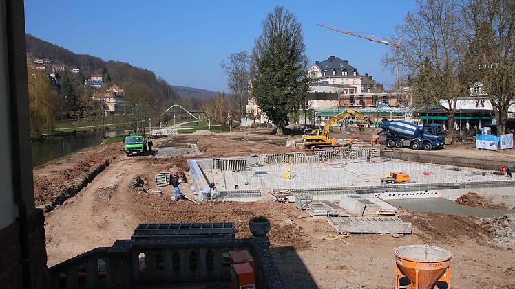 Eindrücke von der Baustelle Rosengarten. Foto: Ralf Ruppert