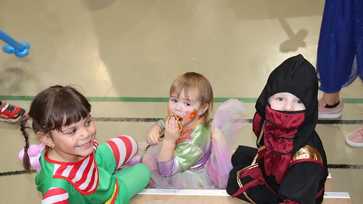 ESC-Kinderfasching in der Höchstadter Aischtalhalle.  Foto: Johanna Blum