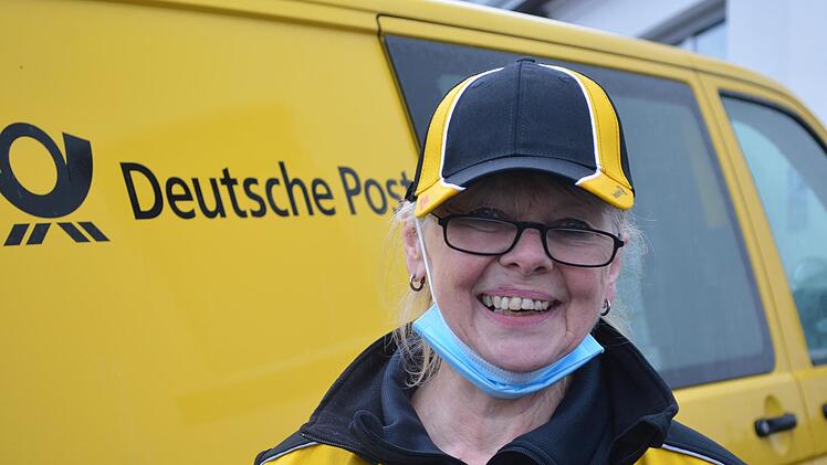 Christine Apel hat am 31. Dezember 2021 ihren letzten Arbeitstag als Postbotin.