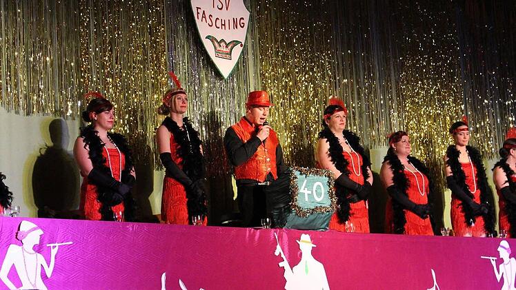 40. Elferratssitzung in der Rhönfesthalle. Foto: TSV Stangenroth