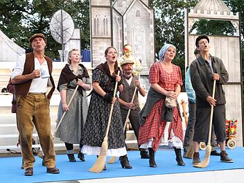 Szene aus dem St&uuml;ck "My Fair Lady".Stephan Schuchardt