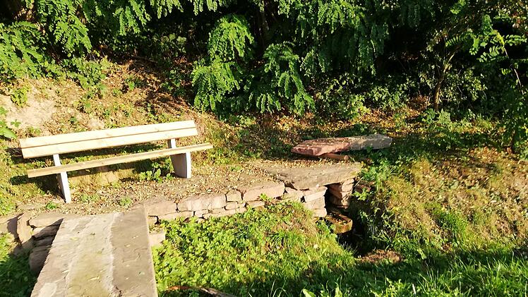 Vom Schlammloch in einem arbeitsaufwendigen Projekt zum Ruhedomizil in der Wittershäuser Flur: das "wiederbelebte Schildbrünnle".