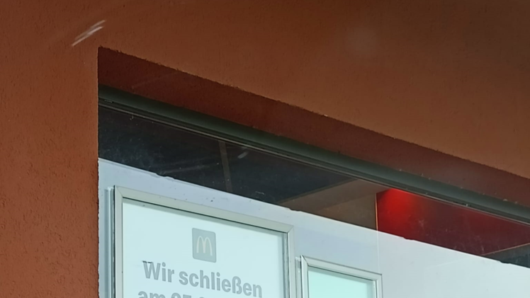 Burgkunstadt: McDonald's schließt nach 26 Jahren - "herber Verlust"
