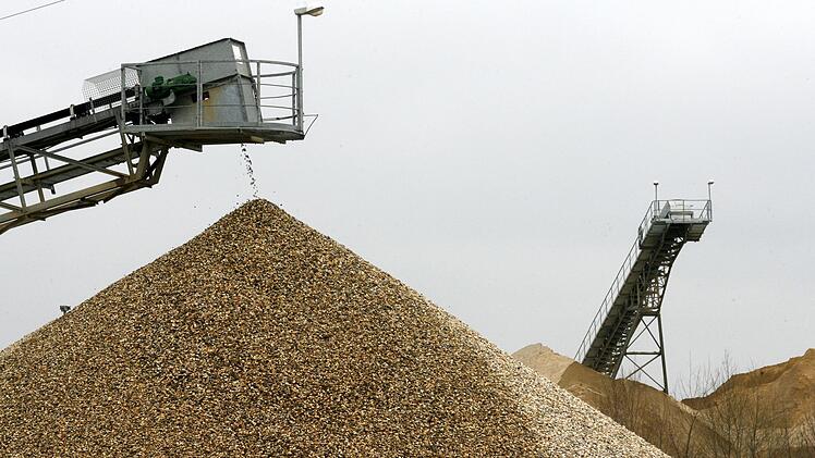 Kiesf&ouml;rderung am Niederrhein