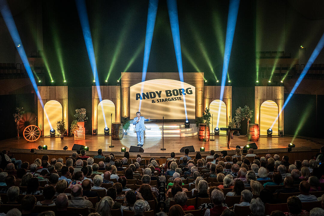 Das Publikum in Bamberg war begeistert von der Show.