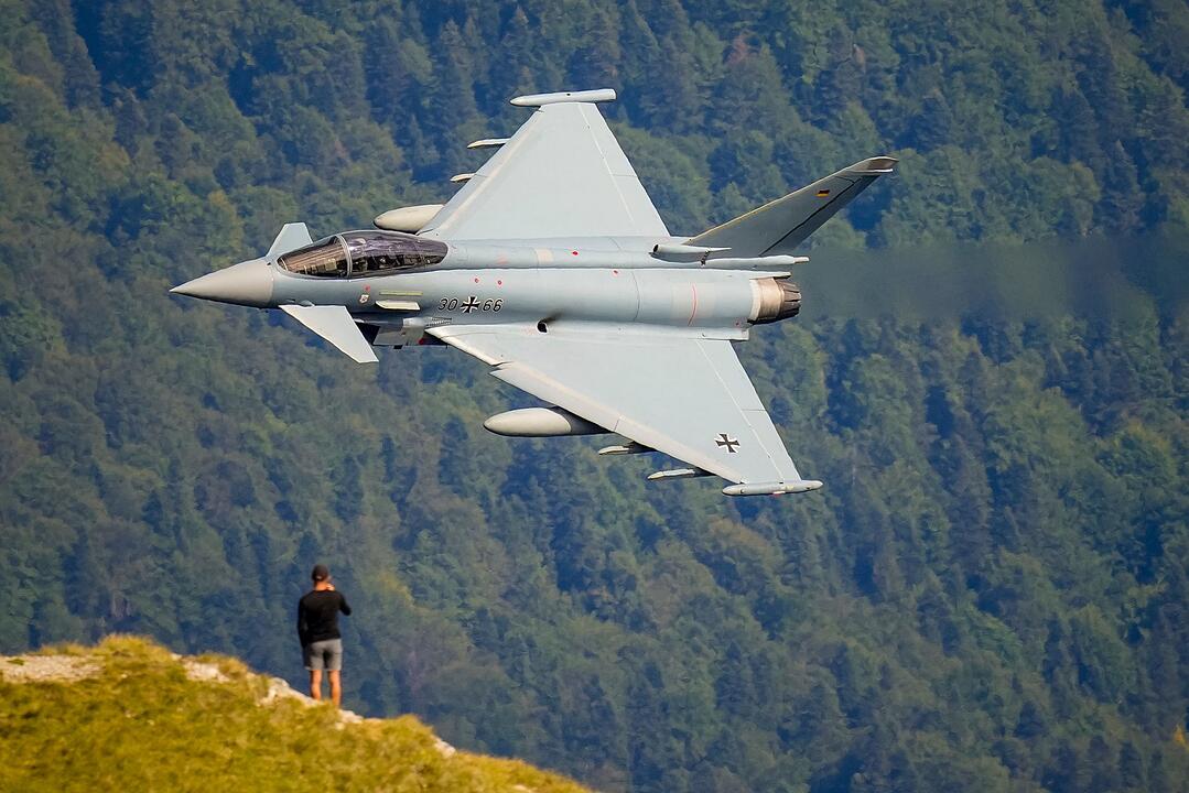 Flugshow in Rumänien