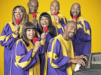 "The Glory Gospel Singers" sind am 8. Januar in der Christuskirche in Höchstadt zu hören und bieten authentische Traditionals, Gospelsong und Spirituals.  Foto: muhsik agentur Ltd. & Co. KG