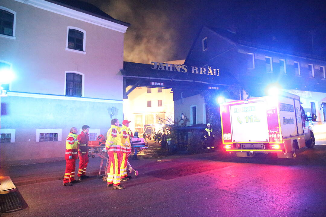 Explosion in Kronach: Großeinsatz bei Feuerwehrübung auf Brauereigelände
