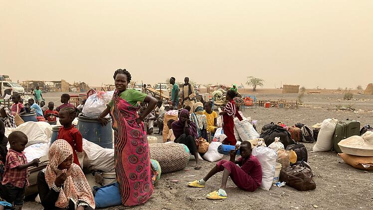 Flüchtlinge aus dem Sudan