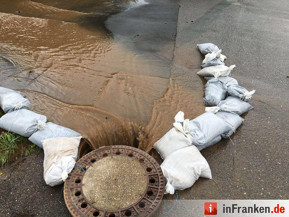 Schweres Unwetter im Kreis Kronach