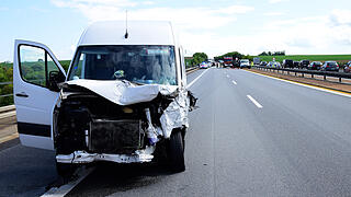 Unfall auf der A7 Unfall auf der A7