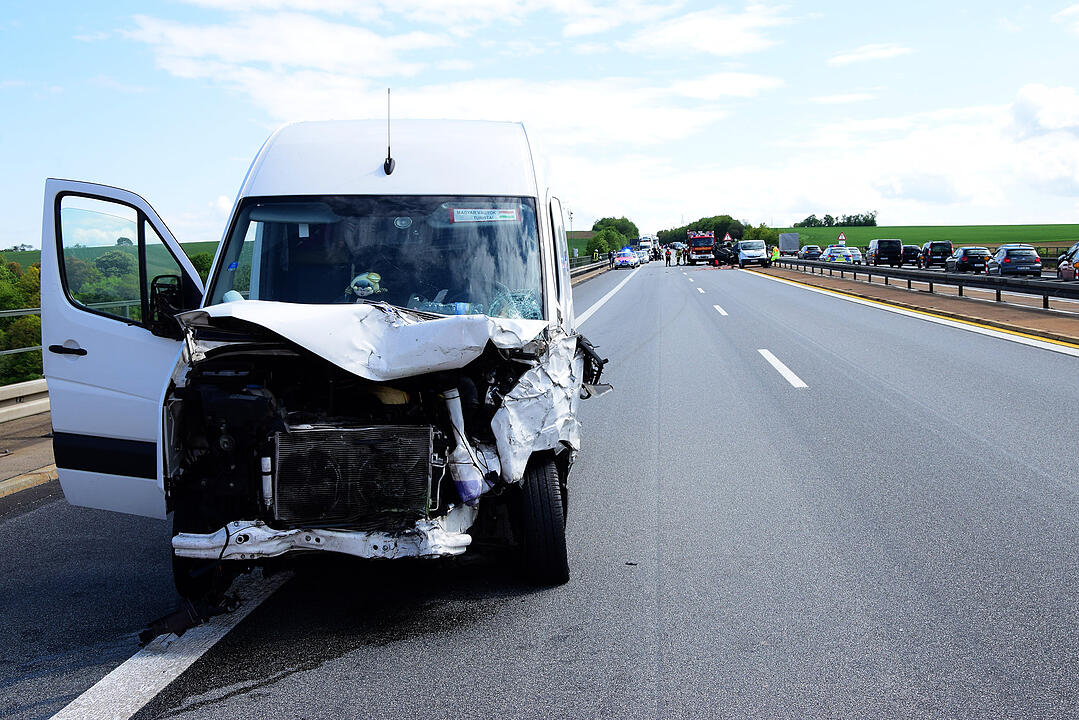 Unfall auf der A7