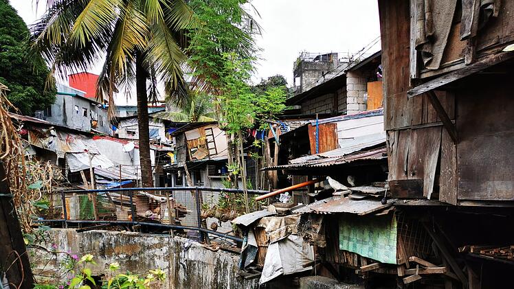 Der Eggolsheimer und seine Frau leben die meiste Zeit mitten in dem Elendsviertel von Quezon City (Teil der Region Metro Manila), der bevölkerungsreichsten Stadt der Philippinen. Foto: privat