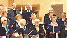 Der Kirchenchor Altenstein zeigte musikalische Klasse.