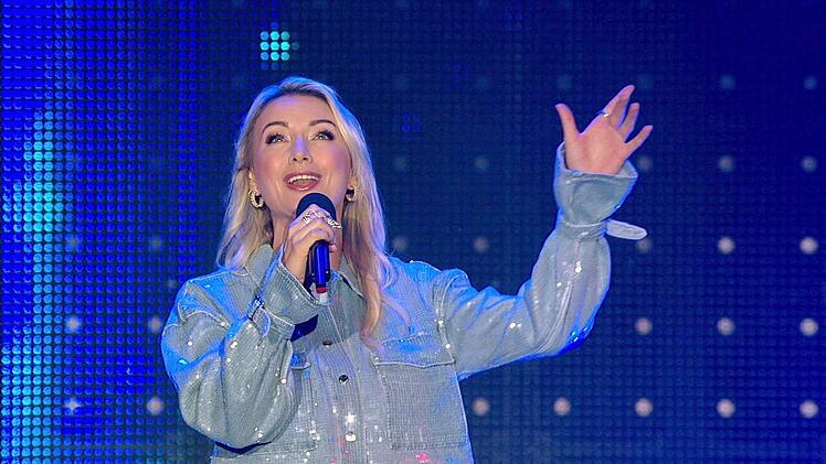 S&auml;ngerin Anna-Carina Woitschack macht Musik, "um den Menschen zu erreichen".